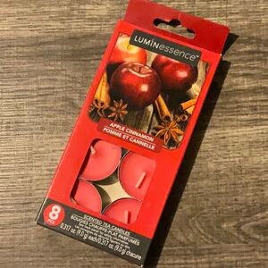 Luminescence Apple Cinnamon Tea Light Candles